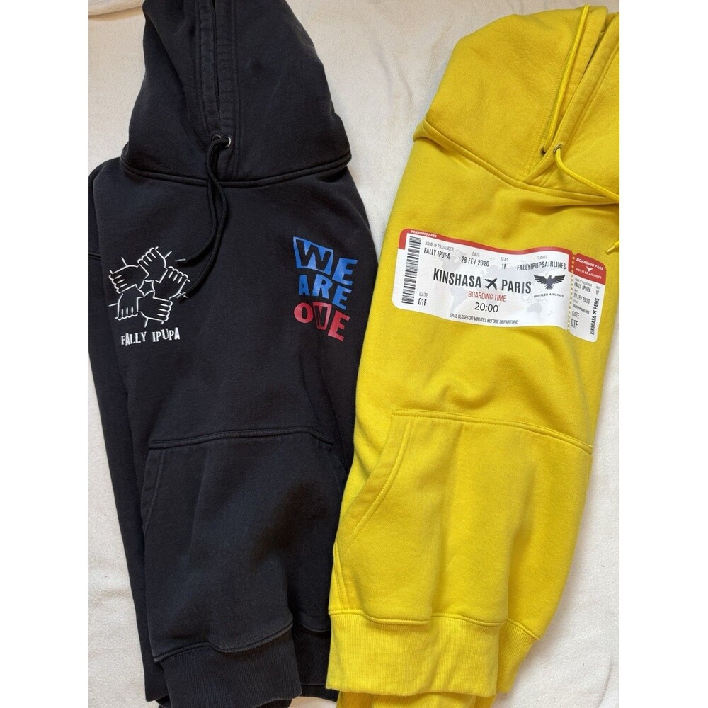 Fally Ipupa Hoodie Lot Of 2 Concert Merch Limited Bercy Accor Arena 2020 Size M